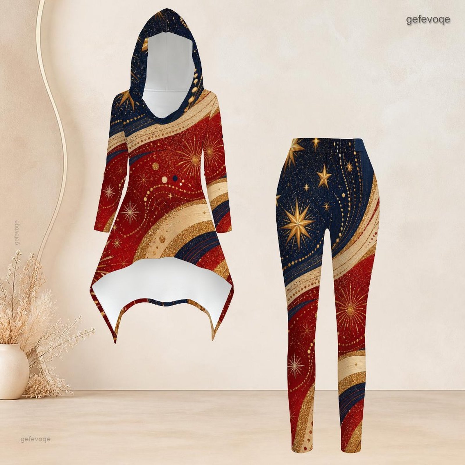 Matcha - Conjunto Casual Feminino de 2 Peças: