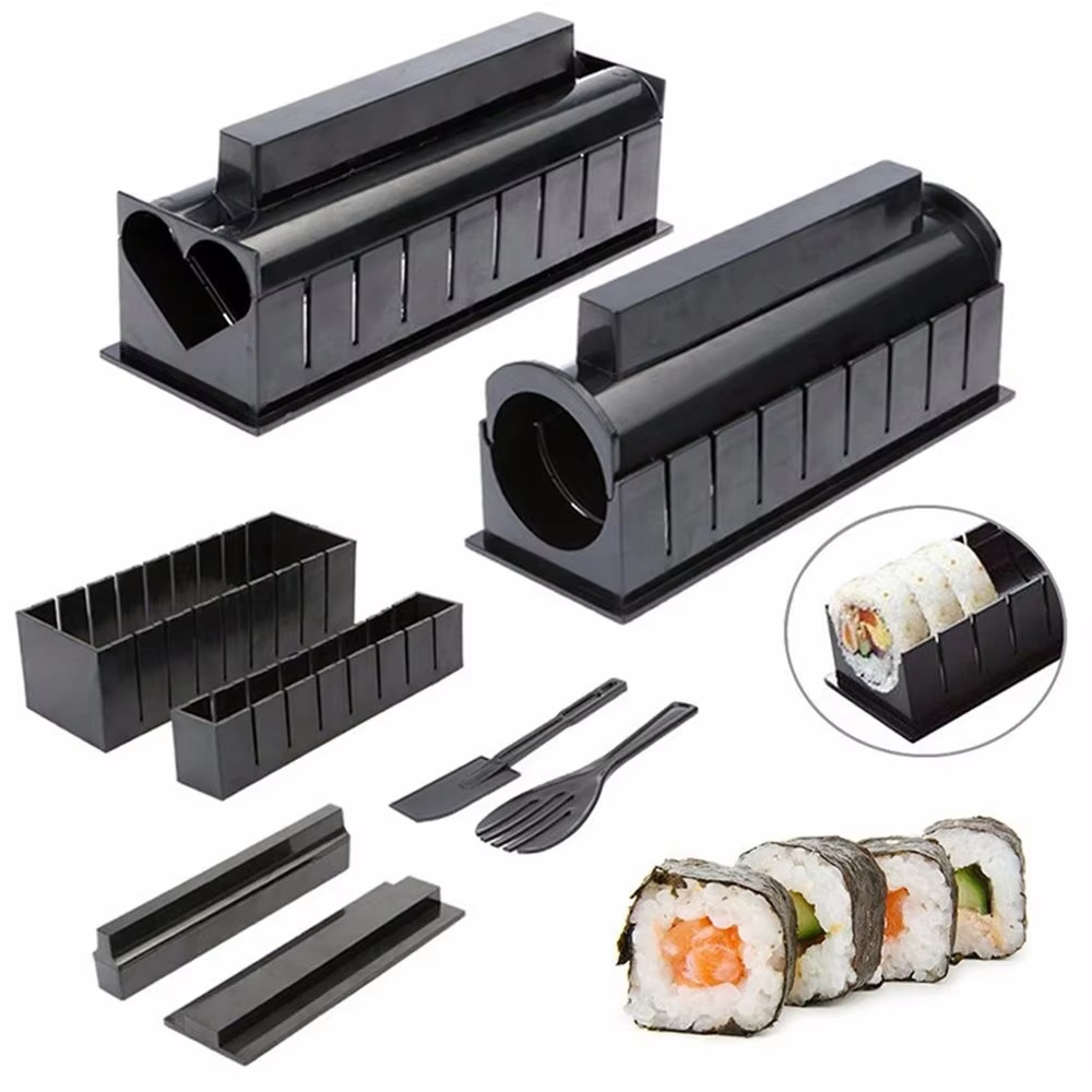 Sushi Making Kit - Conjunto de 3/10 peças para fazer