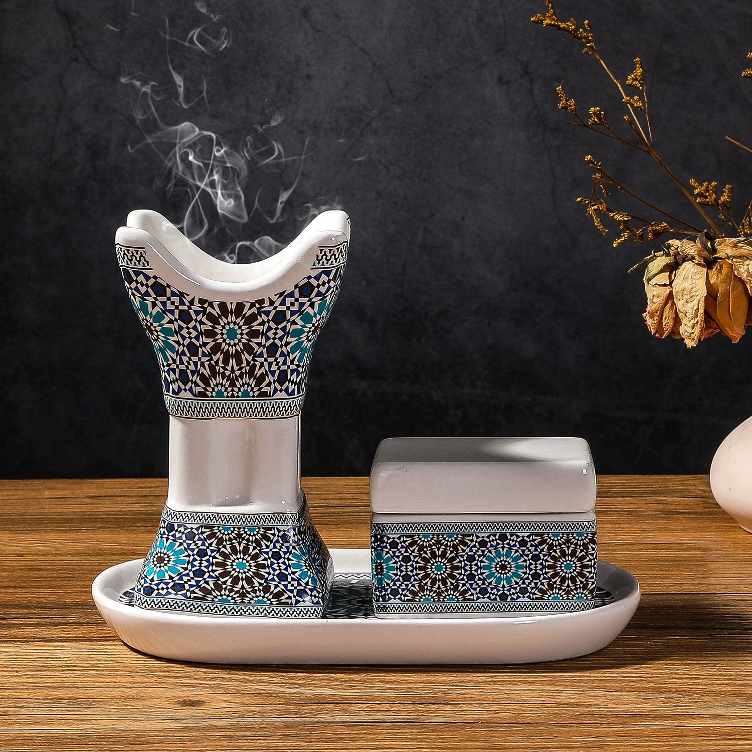 Conjunto de Incensário Cerâmic - Incense Holder avaliação e preço