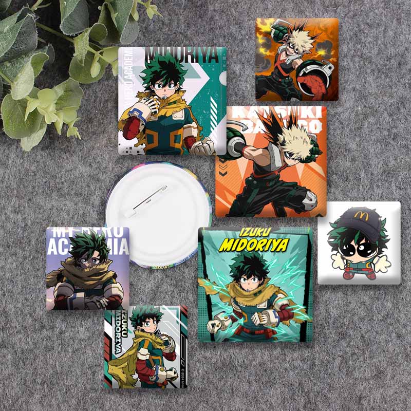 Broche Quadrado Ochaco Izuku S - Furoshiki avaliação e preço